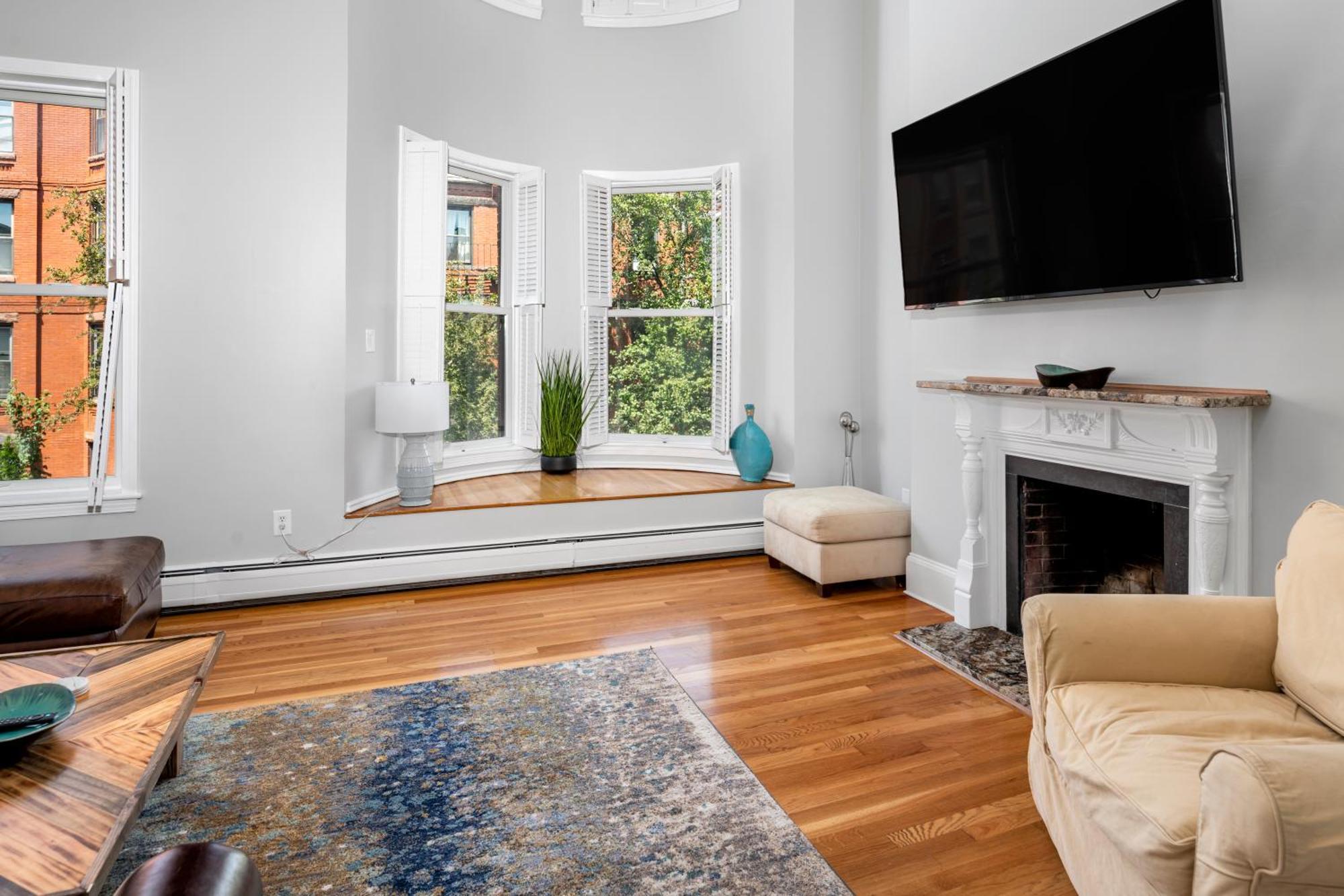 보스톤 Brownstone Townhouse In Fenway 아파트 외부 사진